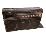 1980S Magnavox D8443 Power Player Stereo Boombox Vintage Parts Or Repair. Fixed Price $147.00.