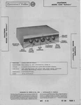 1955 Craftsmen C250 Solitaire Tube Amplifier Service Manual Photofact Schematic. Fixed Price $8.99.