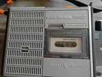 Vtg General Electric Music Machine Cassette System W/ Mic No Cord Batteries. Fixed Price $39.95.