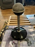 Vintage Brush Mid Century Modern Acoustical Microphone With Stand BA-106. Fixed Price $60.00.