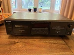 Sony TC-WR87ES Dual Stereo Cassette Deck. Fixed Price $365.00.