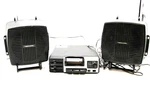 Vintage Realistic Cassette Deck Tuner With Rear Speakers. Fixed Price $90.00.