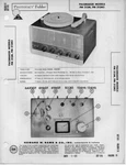 1961 Pacemaker Pm 212M3 Phonograph Amp Service Manual Photofact Schematic. Fixed Price $8.99.