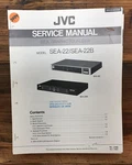 Jvc SEA-22B Graphic Equalizer Service Manual *original*. Fixed Price $14.97.
