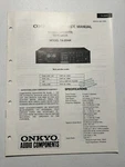 Onkyo TA-2044 Stereo Cassette Tape Deck Service Manual Original Oem Genuine. Fixed Price $14.99.