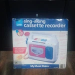 Vintage 1993 Dsi Sing-along My Music Maker Cassette Recorder Player Microphone. Fixed Price $32.99.