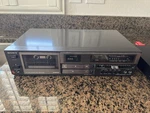 Sony TC-FX320 Stereo Cassette Deck Player Black Made In Japan. Fixed Price $89.00.