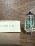 Nos Jan 12AX7WA Sylvania Tube TV7 Tested New Perfect Balance Military Spec. Fixed Price $55.00.