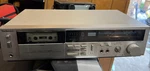 Technics Stereo Cassette Deck Player RS-M224 Powers On, Not Fully Tested. Fixed Price $48.00.