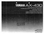 Yamaha AX-430 Amplifier Owners Manual. Fixed Price $22.24.