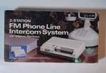 Realistic 2-STATION Fm Phone Line Intercom System 43-206. Fixed Price $23.60.