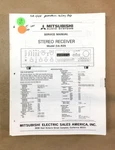 Mitsubishi DA-R25 Receiver Service Manual *original*. Fixed Price $19.97.