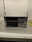 Fisher FM-35 Stereo Tuner & Cassette Deck CR-35 Vtg Working. Fixed Price $116.42.