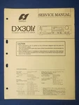 Sansui D-X301I Service Manual Original Factory Issue The Real Thing. Fixed Price $16.64.