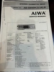 Aiwa AD-3200H AD-3200UC Repair Service Manual From The Usa *original**. Fixed Price $14.99.