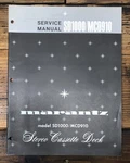 Marantz SD1000 MCD910 Cassette Service Manual *original*. Fixed Price $24.97.