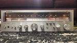 Sanyo 2033 Stereo Receiver Tested Working Vintage Static Pots Clean Face. Fixed Price $120.00.