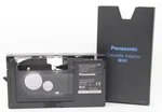 Panasonic VW-TCA7E Vhs-c Cassette Adaptor Svhs With Sleeve Tested. Fixed Price $49.95.