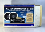 Vtg Kraco KRA-1 Auto Sound System Am/fm Stereo Cassette 5 Slimline Speakers Nos. Fixed Price $222.00.