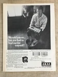 Genuine Akai GXC-38D Cassette Deck 1-PAGE Magazine Ad 1973. Fixed Price $12.95.