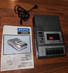 Sanyo M2566 Portable Cassette Recorder Player Power Adapter, Manual As-is P/r. Fixed Price $29.95.