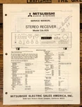 Mitsubishi DA-R25 Receiver Service Manual *original*. Fixed Price $19.97.