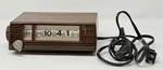 Vintage Zenith J-10W Flip Clock Outlet Timer Wood Grain 70S Missing Faceplate. Fixed Price $25.95.