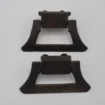 Philco 49-1609 Console Tube Radio Brass Handles Pair. Fixed Price $28.99.