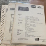 Altec Cut Sheets (set Of 3) Original 344A Amplifier, 436B Amp, A333A A433A. Fixed Price $16.95.