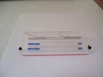Fisher Studio Standard Integrated Amplifier CA-854 Power Level Meter Lens Vguc. Fixed Price $5.00.