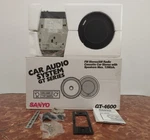 Sanyo Car Cassette Stereo Fm/am With And Speakers Max Gt- 4600 Rare. Fixed Price $105.00.