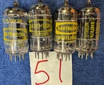 4 Raytheon 12AU7 Mcintosh Fisher Preamplifier Receiver Tubes Lot #51. Fixed Price $39.95.