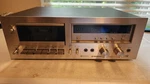Vintage Pioneer CT-F650 Stereo Cassette Tape Deck Blue Fluoroscan Silver Face. Fixed Price $225.00.