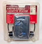 Lloyd's Am/fm Stereo Cassette Player New Nos In Package Portable Tape PS883. Fixed Price $45.00.