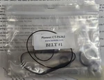 Pioneer CT-F6262 Belt Kit, Complete With Idler Tires Cad Instructions. Fixed Price $21.99.