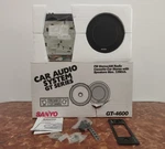 Sanyo Car Cassette Stereo Fm/am With And Speakers Max Gt- 4600 Rare. Fixed Price $106.00.