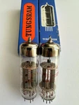 E80CC = CV5989 6085 Tungsram Matched Pair New Original Box Nos Strong. Fixed Price $120.00.