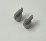 Genuine Fisher CR-W40 Cassette Deck Used Parts Dolby Nr Knobs. Fixed Price $12.99.