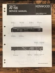 Kenwood AT-56 Timer Service Manual *original*. Fixed Price $14.97.