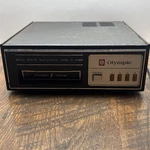 Vtg Olympic Solid State Automatic Tape Player 8-TRACK Model #TD-30B Untested. Fixed Price $29.98.
