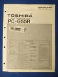 Toshiba PC-G55R Cassette Service Manual Original Factory Issue The Real Thing. Fixed Price $19.22.