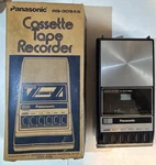 Panasonic RQ-309AS Cassette Tape Recorder Ac/battery With Box. Untested. Fixed Price $18.99.