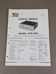 Jvc Nivico Model 4VN-990 Service Manual D-3250. Fixed Price $74.95.