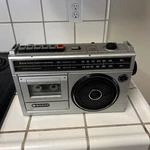 Rare Vintage Sanyo Model M2555 Band Radio Cassette Recorder. Fixed Price $39.99.