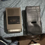 Ampex Micro 84 Cassette Deck With Carrying Case. Fixed Price $35.00.