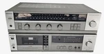 Magnavox Am Fm Stereo Receiver FR5130SL01 And Cassette Deck Made In Belgium. Fixed Price $92.89.