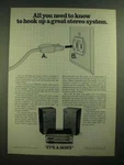 1979 Sony HMK-339 Compact Stereo Ad All You Need To Know. Fixed Price $17.99.