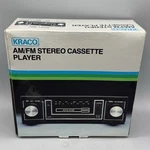 Kraco KID-581P Am/fm Stereo Cassette Player Radio. Fixed Price $199.00.