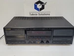 Kenwood Stereo Double Cassette Deck KX-W8030 Tested W/issues! Read Description. Fixed Price $69.99.