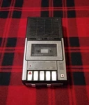 Vtg Jc Penny Cassette Player Recorder Model 681-6531 Black Untested Parts Only. Fixed Price $20.00.
